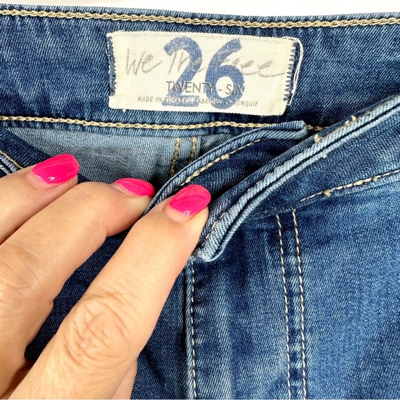 Free People Just Float On Flare Jeans SZ 26 - Picture 13 of 16